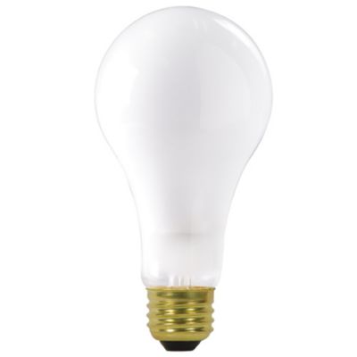 200W 120V A23 E26 Frosted Bulb by SATCO Lighting - Starlight Lighting USA and Canada